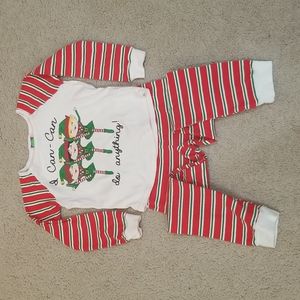 Girl Elves Pajama Set